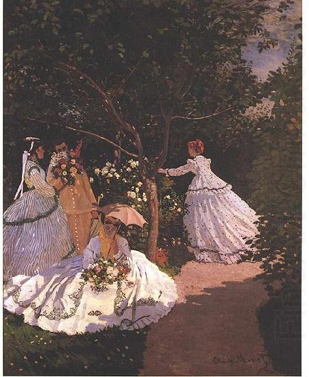 Claude Monet 1Frauen im Garten china oil painting image